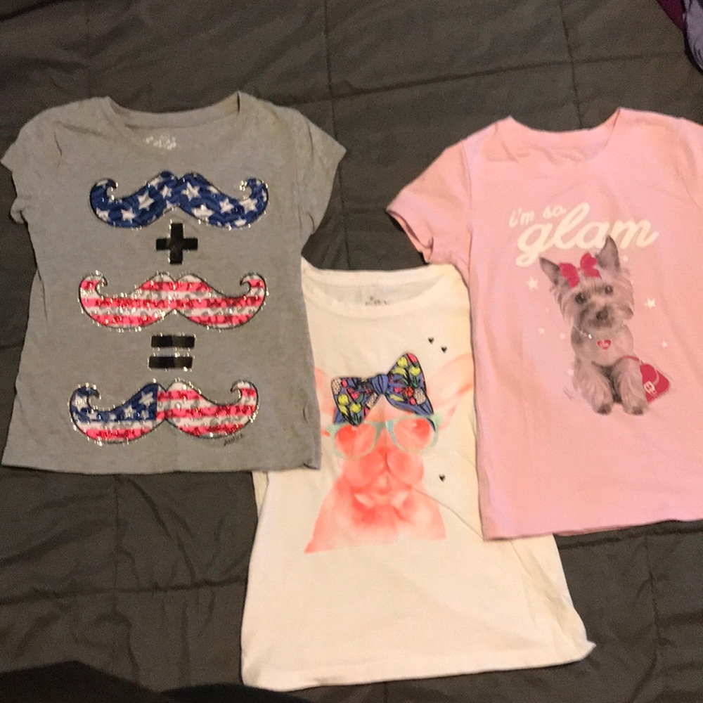 Bundle of 3 girls t-shirts